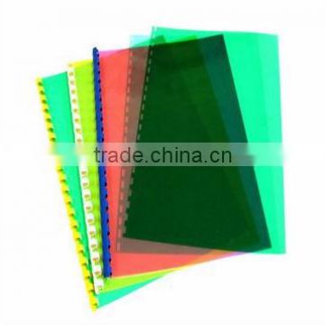 OEM colorful plastic cover for hardcover books