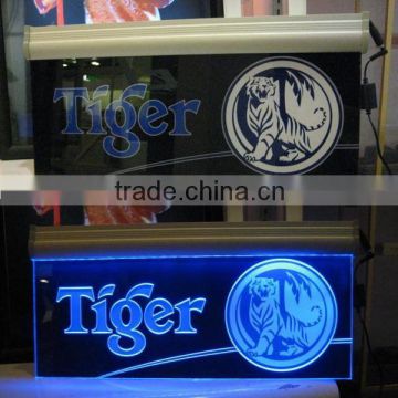 Laser Engraving Acrylic LED Sign