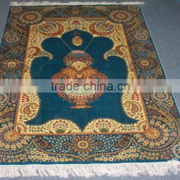 turkish hand knotted silk carpets for sale factory