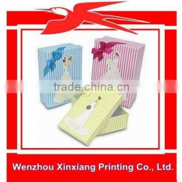Color Printed Gift Paper Box for Wedding