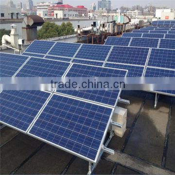 aluminium pv solar panel frame for flat roof panels assemble structure metal structure roof brackets