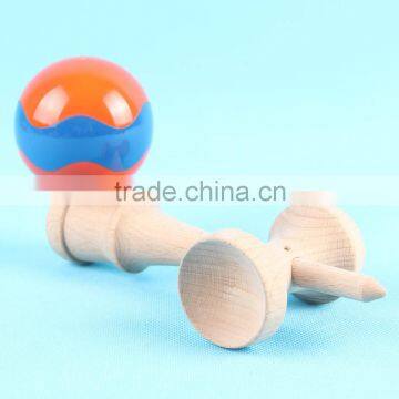Colorful wooden kendama for wholesale
