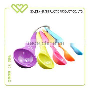 Factoryl wholesale plastic Color spoon measuring