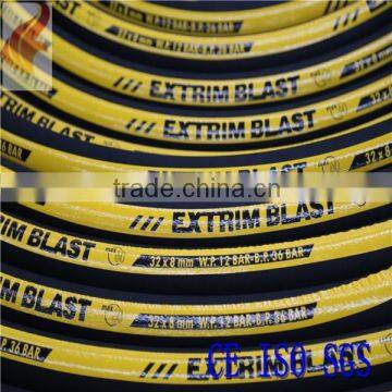 wear resistant sand blast hose/industrial rubber hose/sandblast manufacturer                        
                                                Quality Choice