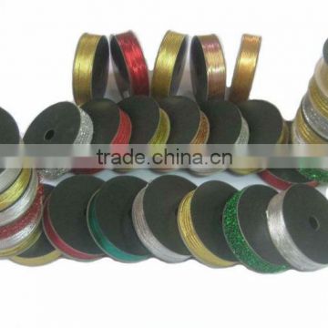 HOT SALE! Decorative Metallic Cord, Decorative Tinsel Ribbon for Gifts Wrapping