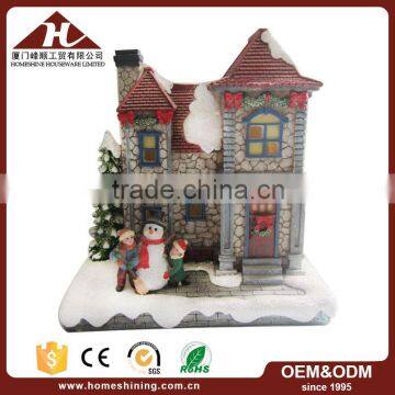 good quality resin christmas miniature homes