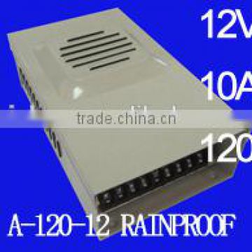 12V 10A 120W LED power supply (A-120-12 RAINPROOF)