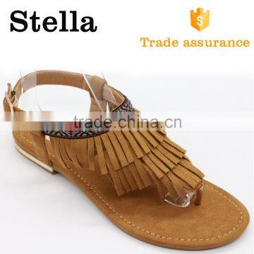 daily use thong easy wearing flat sandals 2016 women
