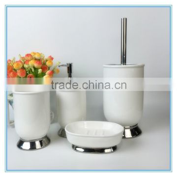 Electroplating Hotsale Ceramic Bathroom Set