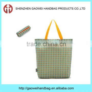 Hot sell nylon folding custom made shopping bags GW-596