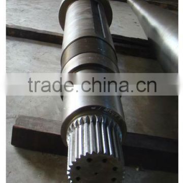 machinery spare parts spline shaft