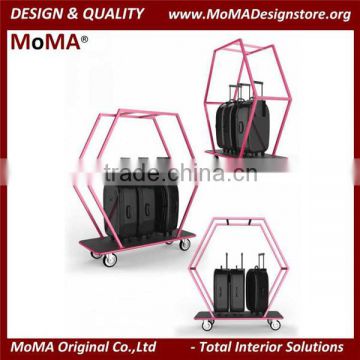 2015 New Design Stainless Steel Hotel Luggage Trolley