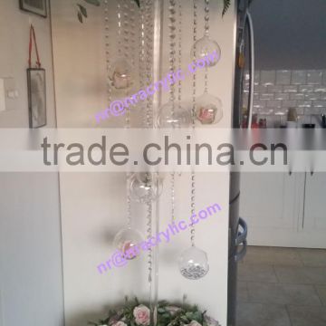 shanghai event rental banquet acrylic table decorative centerpiece(without flowers)