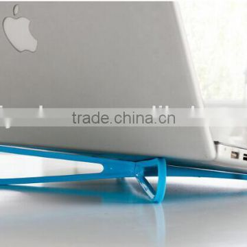 Creative design plastic laptop cooling / laptop cooling stand / flexible laptop stand