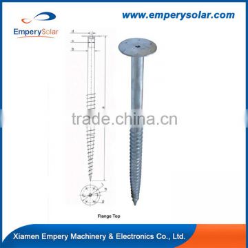 2016 newest hot selling galvanized ground screw anchor