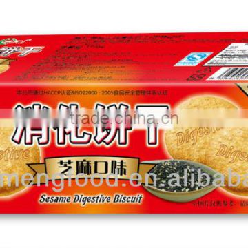 MEIRISHENGJI--320G Digestive biscuit(sesame fla)
