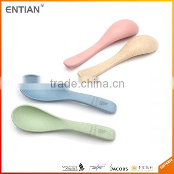 Wholesale glass jar with spoon tasting spoons color changing spoon