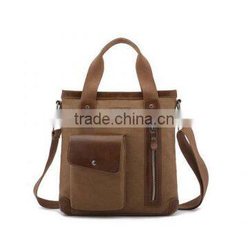 stylish customize canvas laptop bag shoulder bag mens sides bags crossbody bag 2014