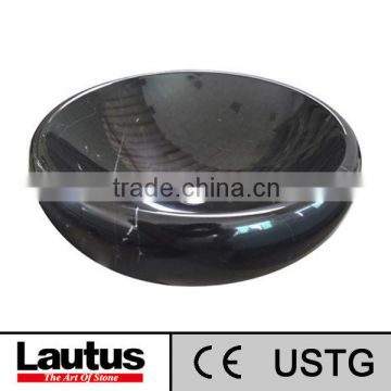 Lautus/OEM factory price round bathroom stone sink