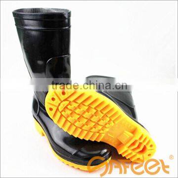 Fashion Steel Toe Cap Safety Rain Boots, Overshoes Rain Boots SA-9906