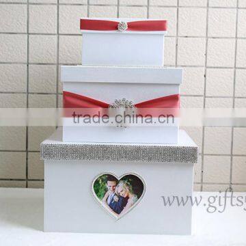 Handmade wedding box wedding card box wedding suppliers in China