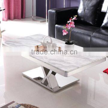 Marble short leg used coffee table and chairs