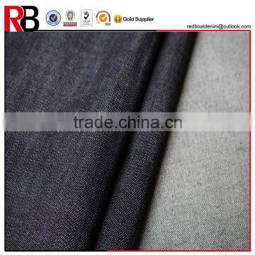 High quality comfortable denim jeans fabric with blue color