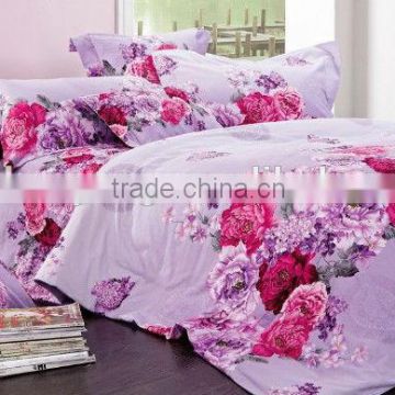 100% cotton bedding set cotton bed sheet