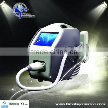 High Power 1065 532 1320 q switched nd yag laser Tattoo Removal Machine