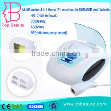 Multifunction 4 in1 Home IPL hair removal machine for SHR SSR Anti-Wrinkle