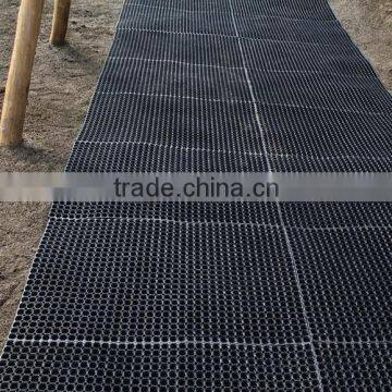 Playground Garden Safety Rubber Grass Mat 1500*1000*22mm Thickness With ISO Certificate