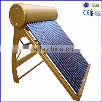 evacuated tube solar water heater