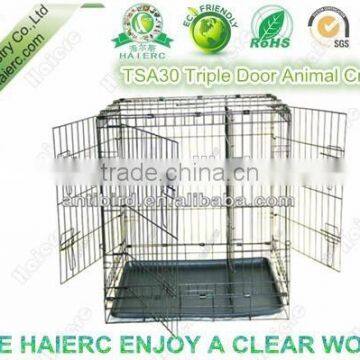 Haierc Folding Pet Kennel New Dog Crates Steel Dog Cage