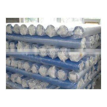 Waterproof and sun-resistant blue and silver hdpe tarpaulin rolls