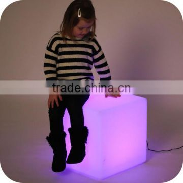 Light decoration led cube magic/ glowing light cube lamp