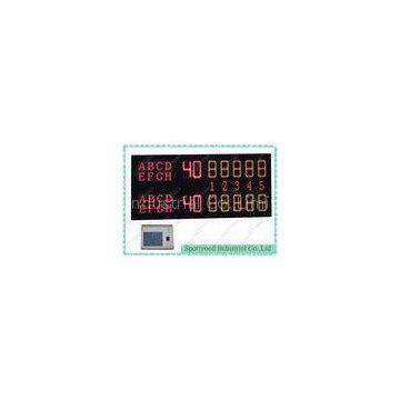 Digital Electronic Tennis Scoreboard Led Display , Sports Scoreboard For Tennis