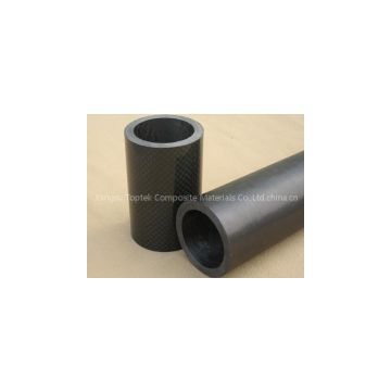 UD carbon fiber tubes, UD surface carbon fiber pipe, 100mm length carbon tube