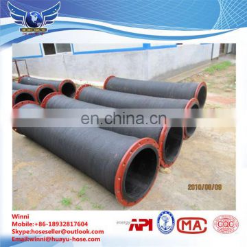 rubber material flange connection flexible hose