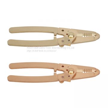 spark proof hand tools aluminum bronze alloy wire pliers 8inch