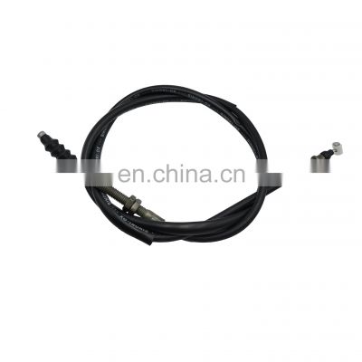 China clutch cable supplier black color PVC galvanized steel inner wire motorcycle hand clutch cable BAJAJ100