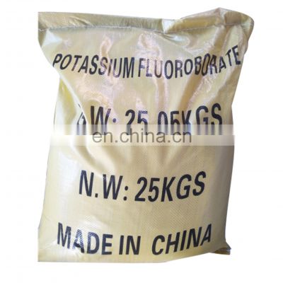 Industry grade potassium fluoroborate 98% 99.5% KBF4