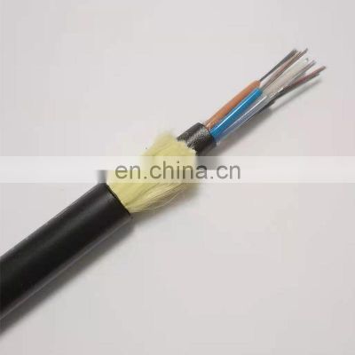 Factory Price Large Span PE/AT Sheath ADSS Fiberoptical Telephone Cable Outdoor Opticfibercableprice