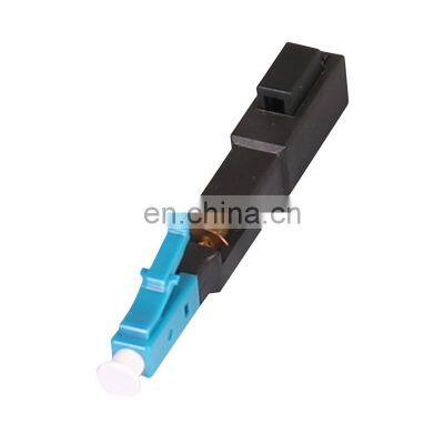 Fiber Optic Square Boot LC/UPC FTTH Fast Connector