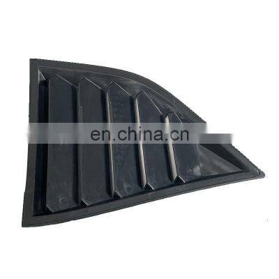 Cheap Factory Price Rear Window Louvers Vent Cover Exterior Parts Shutter Trim For Dodge Challenger 2010+