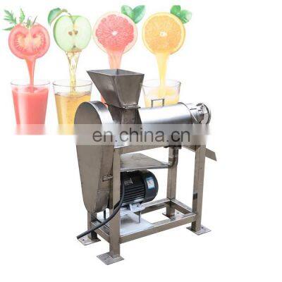 0.5T per hour Screw Juice Extractor / Industrial Cold Press Juicer for Fruit And Vegetable