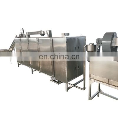Industrial Cacao Bean Toaster Cereal Pistachio Roasting Sesame Seed Continuous Nut Peanut Roaster Machine