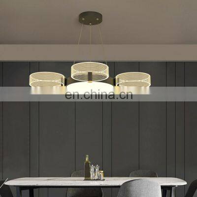 New Listed Indoor Acrylic Home Shop Cafe Bedroom Decoration Modern 36W 54W LED Pendant Lamp