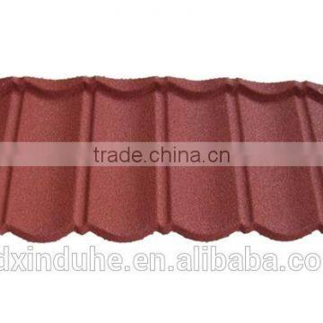 high quality trapezoid building material stone coated roof tile