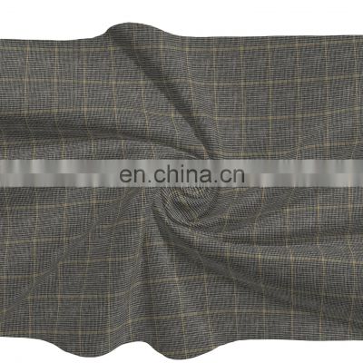 Hot Selling Linen/Cotton Spandex Yarn Dyed Check Fabric For Clothes