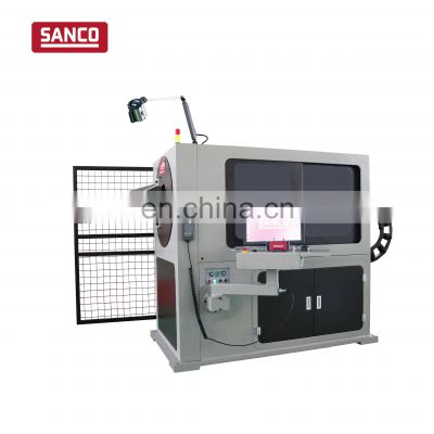 Rotary 2D wire bending machine manufacturing for wire 2-6mm